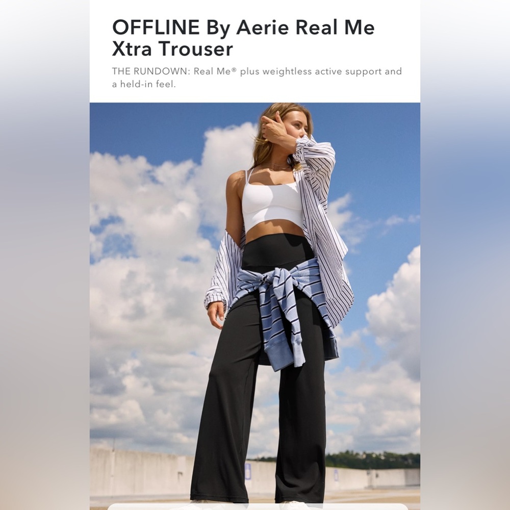 Aerie Real Me Xtra Trouser